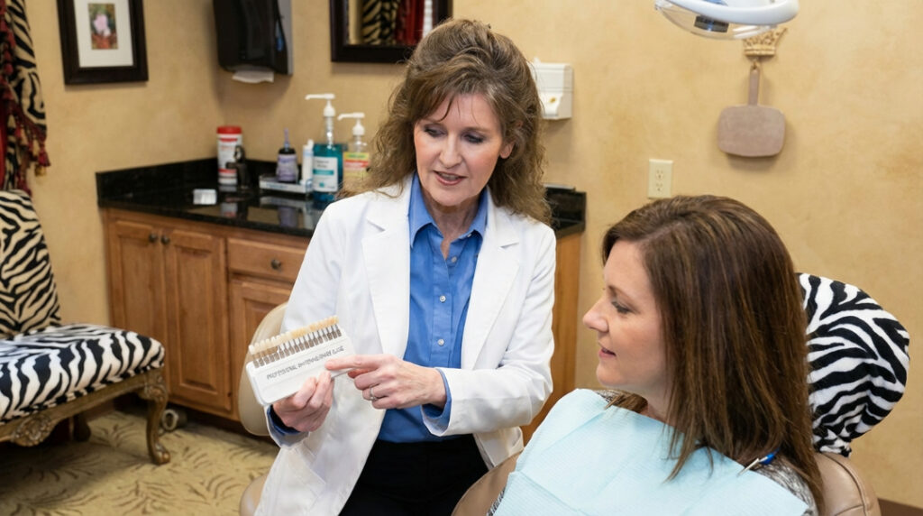 Professional Whitening for Sensitive Teeth