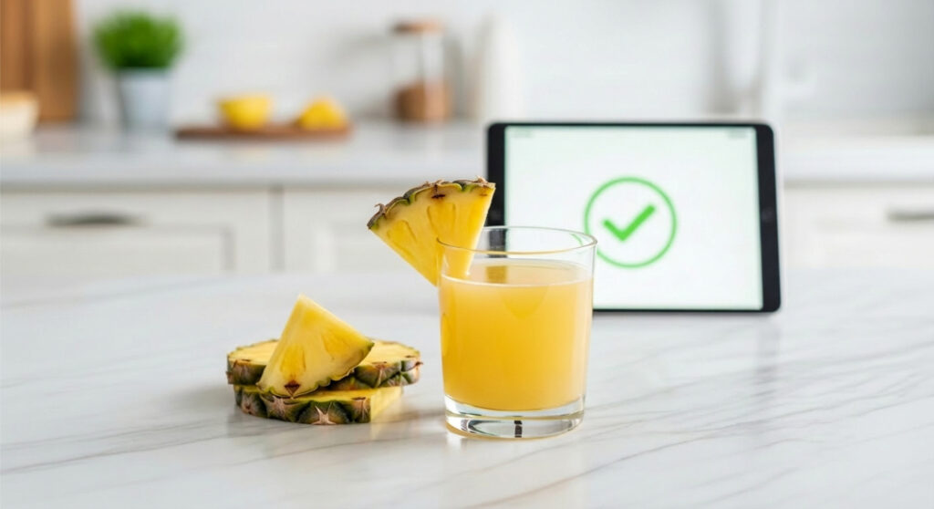 How to Safely Incorporate Pineapple Juice Into Your Recovery