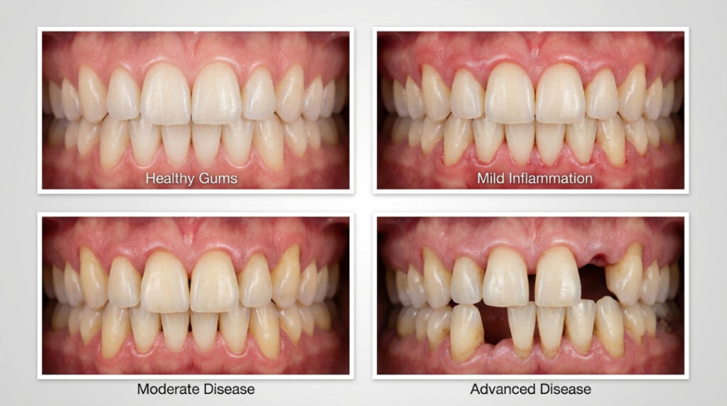 Periodontitis Tooth Loss Timeline