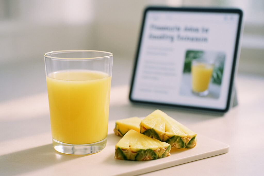 Pineapple Juice and Wisdom Teeth Recovery: What’s the Hype?